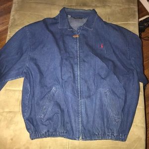 Vintage men’s Ralph Lauren Polo jean jacket NWOT